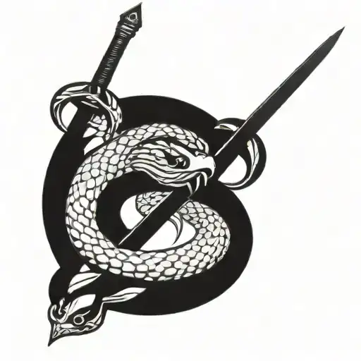 Snake And Sword