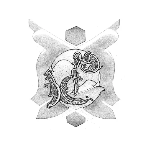 Hope Initials With Sea Water