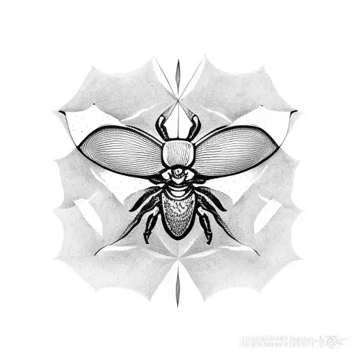 Papillon Qui A Dans Son Aile Gauche Une Ombre De Scorpion