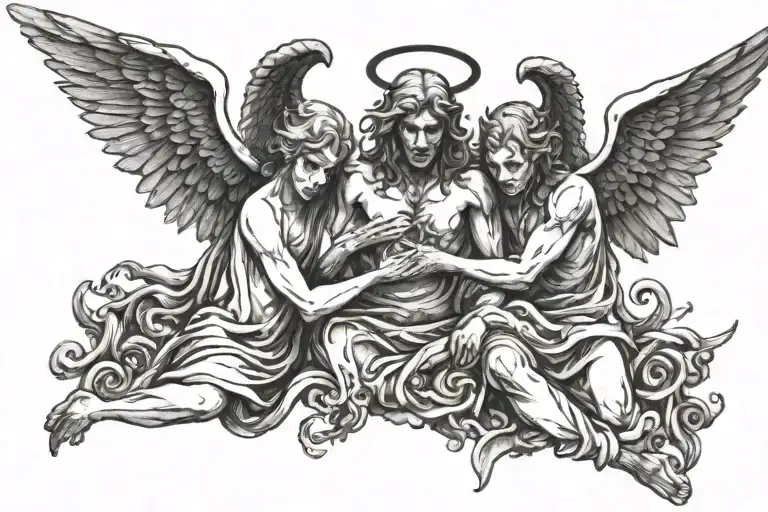 An Angel And A Demon