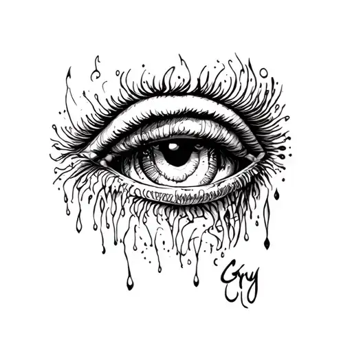 Tattoo Say Grandma Cry