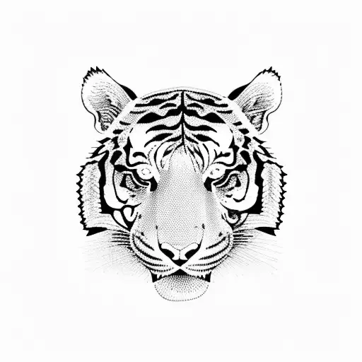 Tiger With The Year 1980