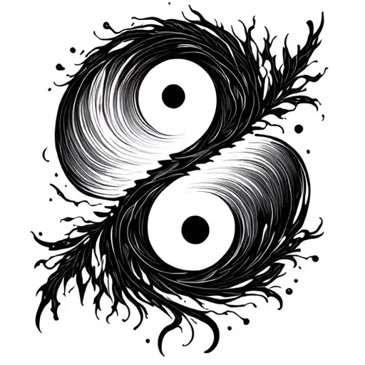 Two But Who Do Like Yin And Yang Symbol