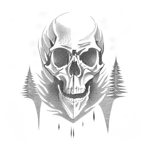 Mountain Gogle Snowboard Skull