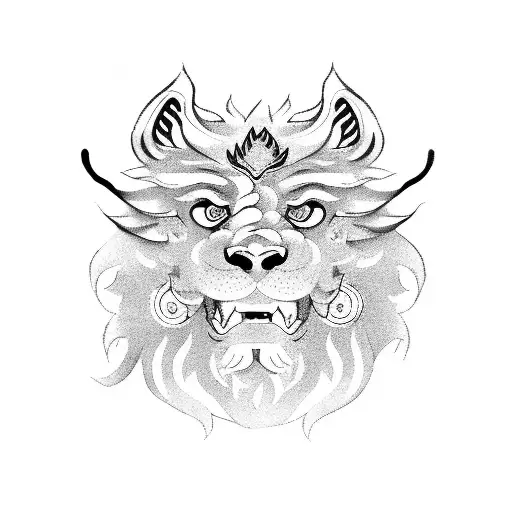 Chinese Guardian Lion Dog