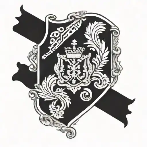 A Military Uniform Adorned With Traditional Russian Motifs And Symbols