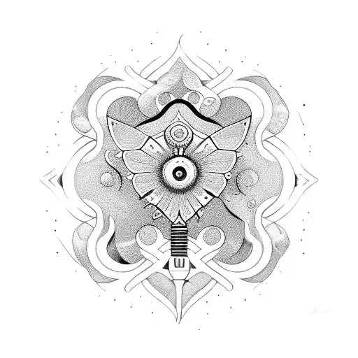 Bass Guitar Cover Up With Mandala