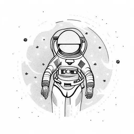Astronaut In Space