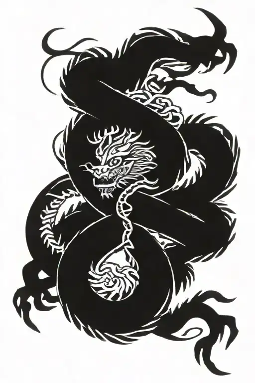 Chinese Ribbon Dragon