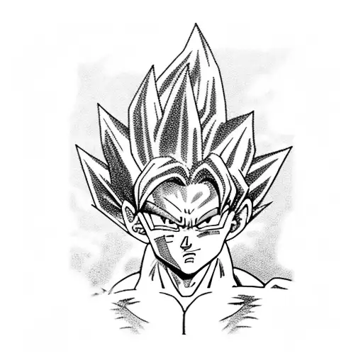 Dragon Ball Z Characters In A Fierce Battle