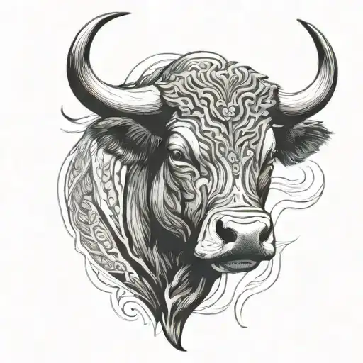 The Head Of A Bull