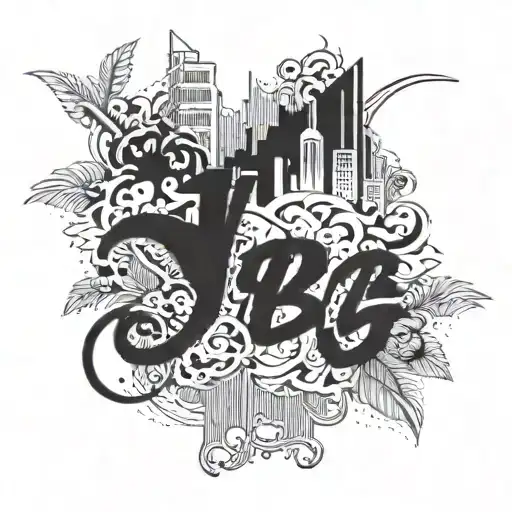 'Ybg' Text In Front Of Miami Streets Looking Brand New