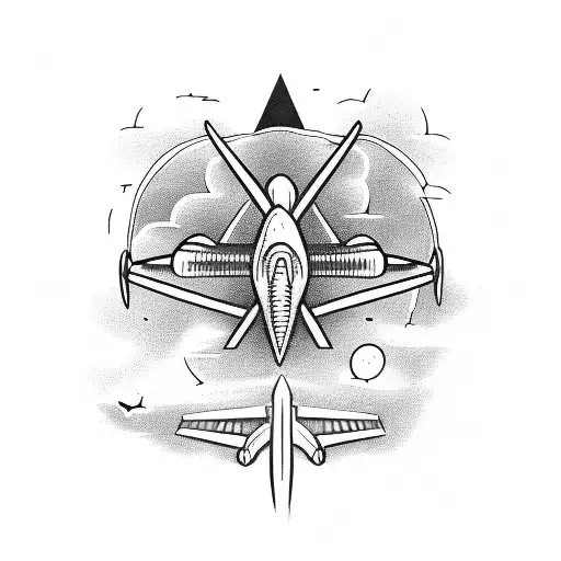 Airplane With Life Goes On