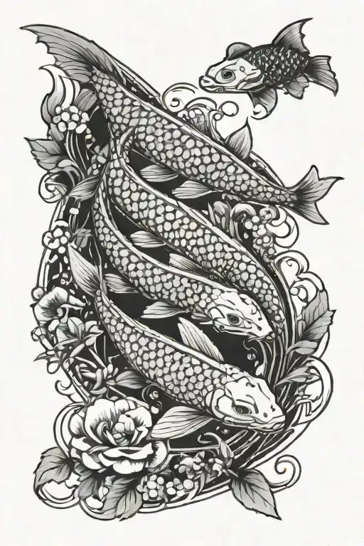 Men's Sleeve Including Star Wars Koi Plants And Water