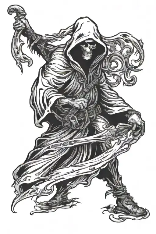 Grim Reaper Full Body