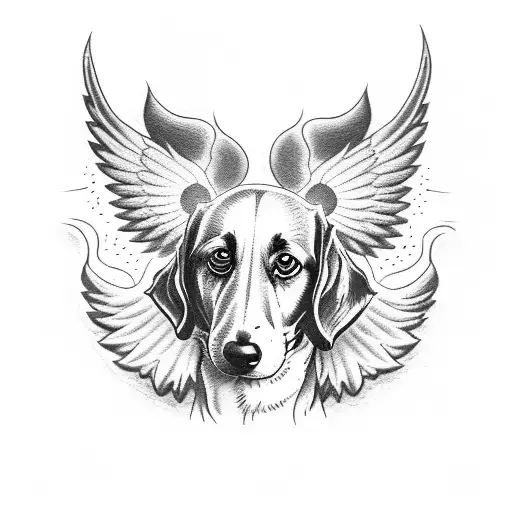 Dog As Angel