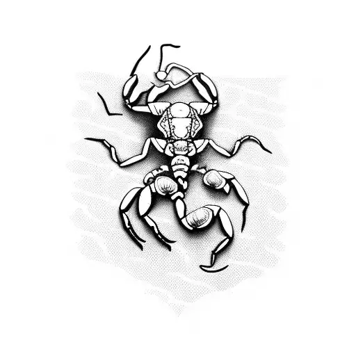 Scorpion Holding A Playboy Magazine