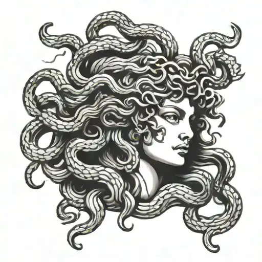 Medusa With Time Sicily