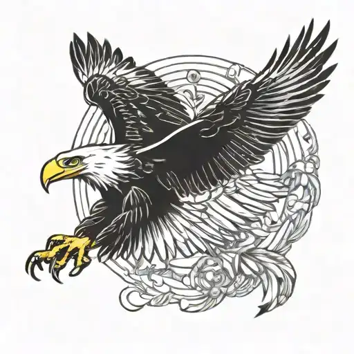 Eagle Flying