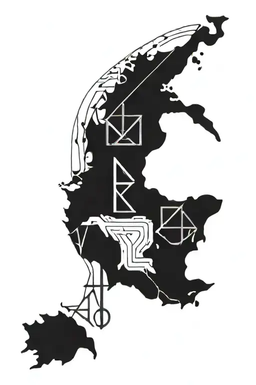 Scandinavia Runes Word