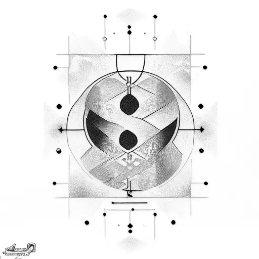 Tatto With The Word Familly Spelled In Morse Code