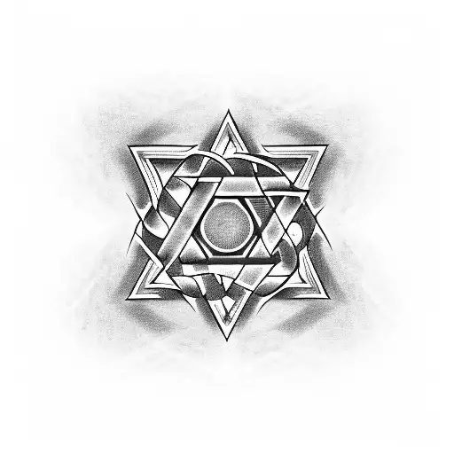 Combining The Star Of David With Engineering Symbols