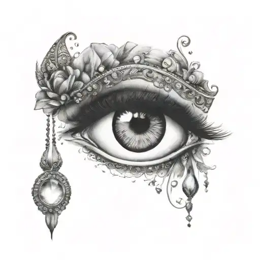 Gypsy Eye With Gems