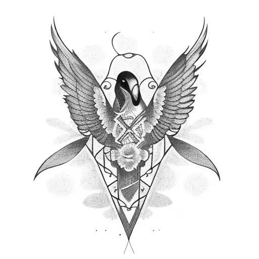 An Tattoo Birds Of A Feather