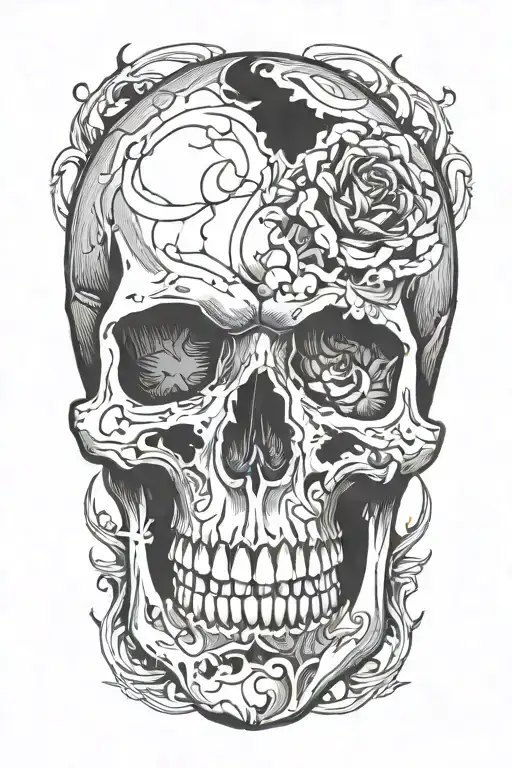 Skull Surrounded