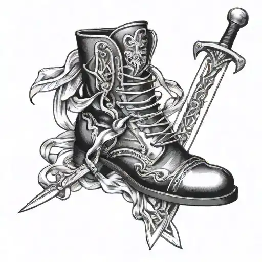 Shoes And Sword