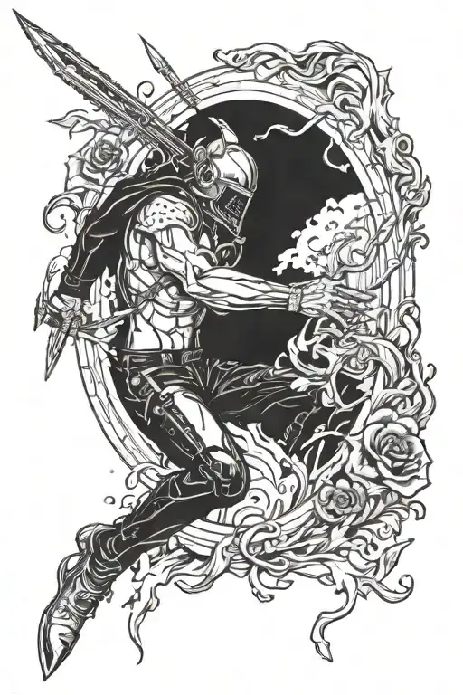 Accident Scene Who Means Stregth Courage And Personal Victory After A Period Of Pain And Suffering