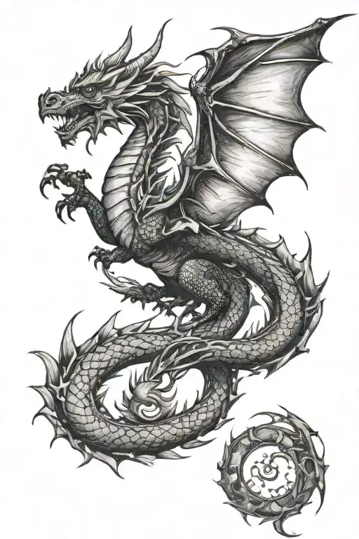 Dragon Flying