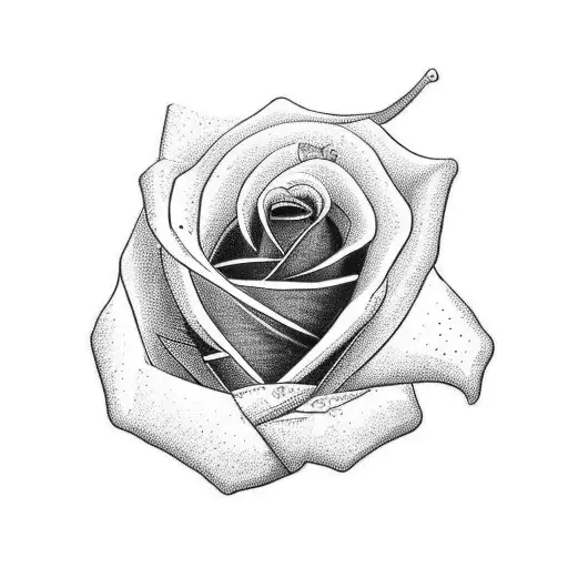 Combining The Image Of A Gun And A Rose In A Unique Way