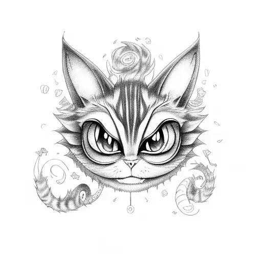 Cheshire Cat Anime Crazy Wonderland