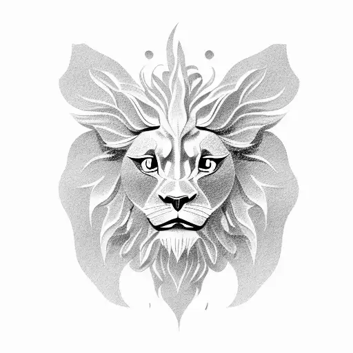 Winged Lion With Woman's Face