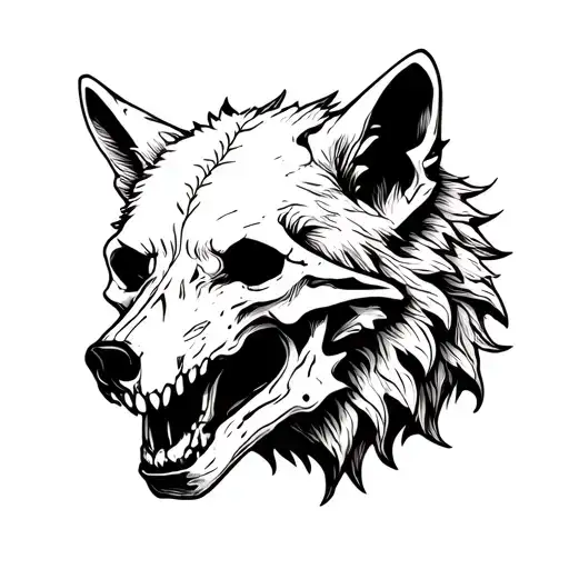 Wolf Skull