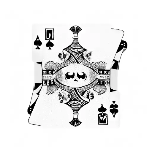 Golf And Deck Of Cards