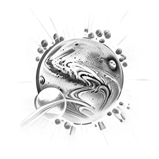 Planet Mars Realistic