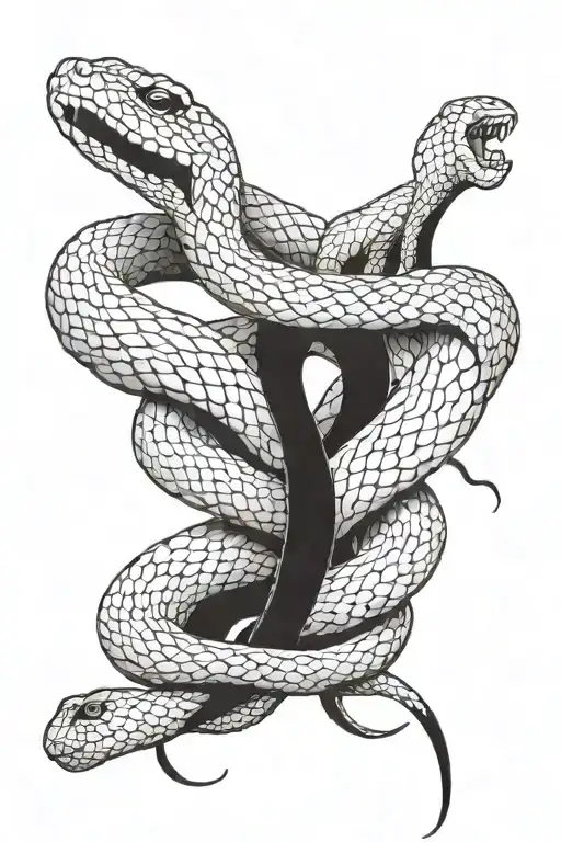 Snake Wrapped Loosely