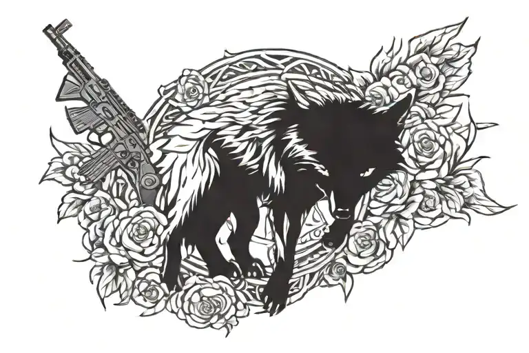 Wolf And Kalashnikov
