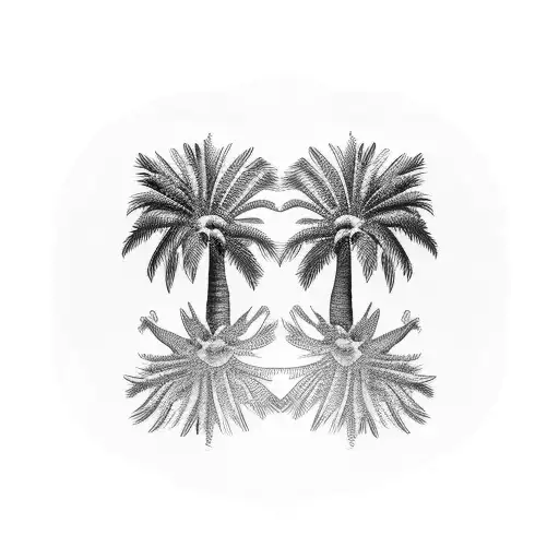 Muscular Palm Tree