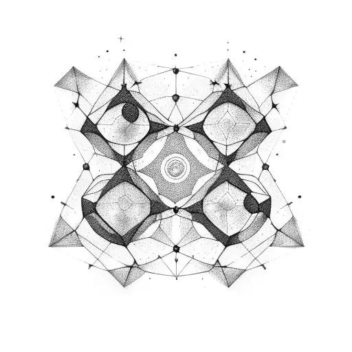 Twins Constellation With A Celestial Background