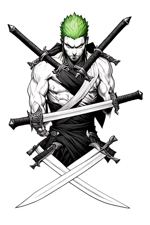 Zoro Three Swords Combined