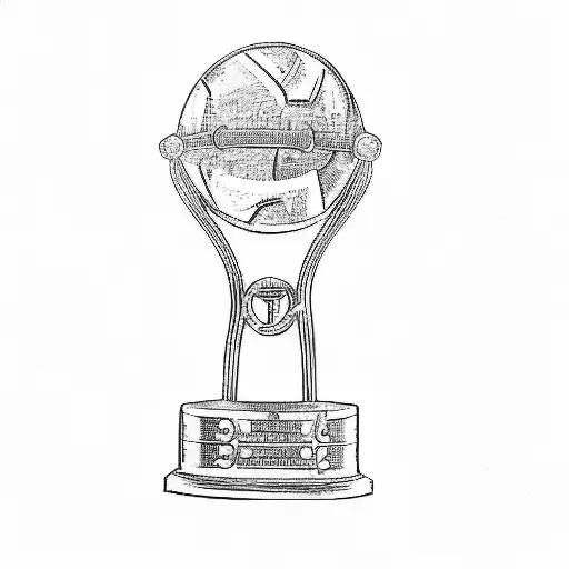 A Football Trophy