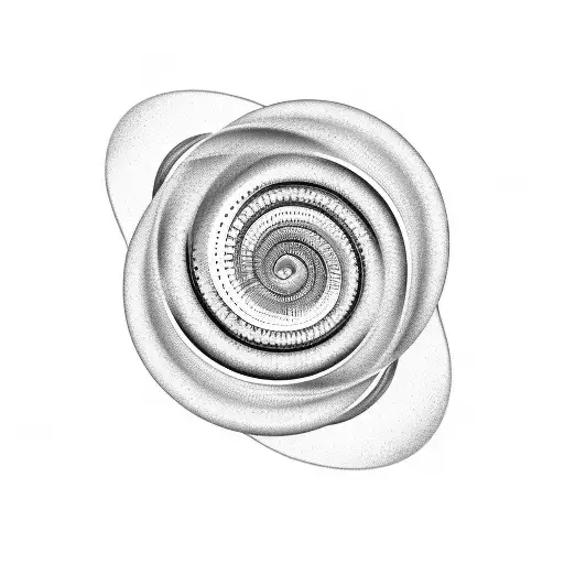 Fibonacci Spiral Line