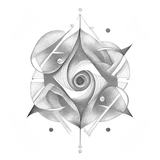 Single Line Fibonacci Spiral