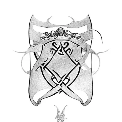 Celtic With Lewis Coat Of Arms