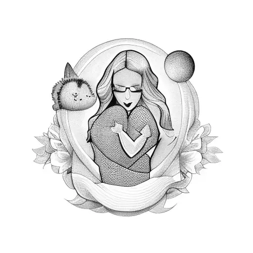 Mother Love Themed To The Sky And Back