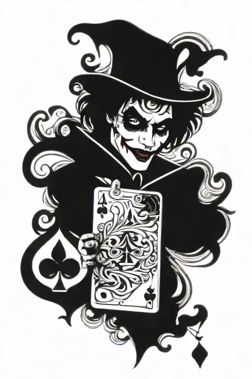 Joker Card Ace Of Spades Ace Of Hearts Ace Of Diamonds Ace Of Clubs