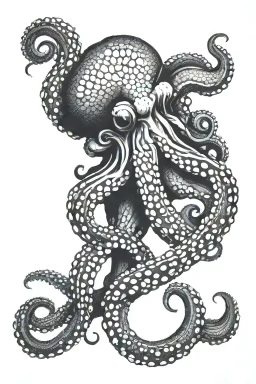 Octopus Wrapped Tightly